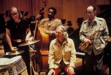 The Classic Quartet Reunion Tour, 1976.

Joe Morello, Eugene Wright, Paul Desmond and Dave Brubeck 